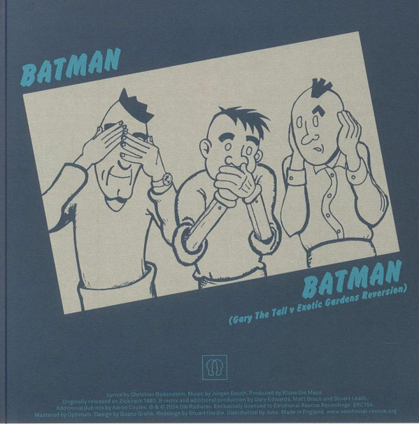 Die Radierer - Batman | Emotional Rescue (ERC154) - 2