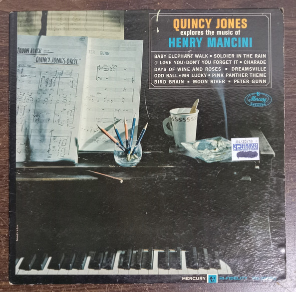 Quincy Jones - Quincy Jones Explores The Music Of Henry Mancini | Mercury (MG 20863) - main Quincy Jones - Quincy Jones Explores The Music Of Henry Mancini | Mercury (MG 20863) - main