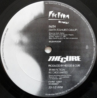 The Cure - Charlotte Sometimes | Fiction Records (CURE 12001) - 4