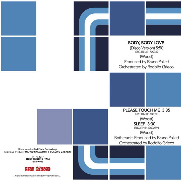 Billy Woost - Body, Body Love | Best Record Italy (BST-X019) - 3 Billy Woost - Body, Body Love | Best Record Italy (BST-X019) - 3