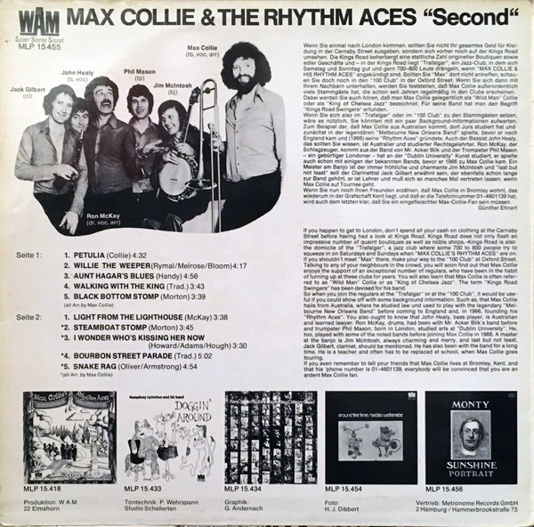 Max Collie Rhythm Aces - Second | WAM (MLP 15455) - 2