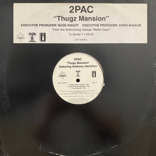 2Pac - Thugz Mansion | Interscope Records (INTR-10878-1)