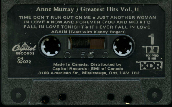 Anne Murray - Greatest Hits Vol. II | Capitol Records (C4-92072) - 3 Anne Murray - Greatest Hits Vol. II | Capitol Records (C4-92072) - 3