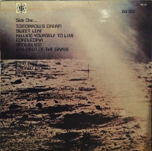 Black Sabbath - Live At Last | Nems (BS 001) - 2