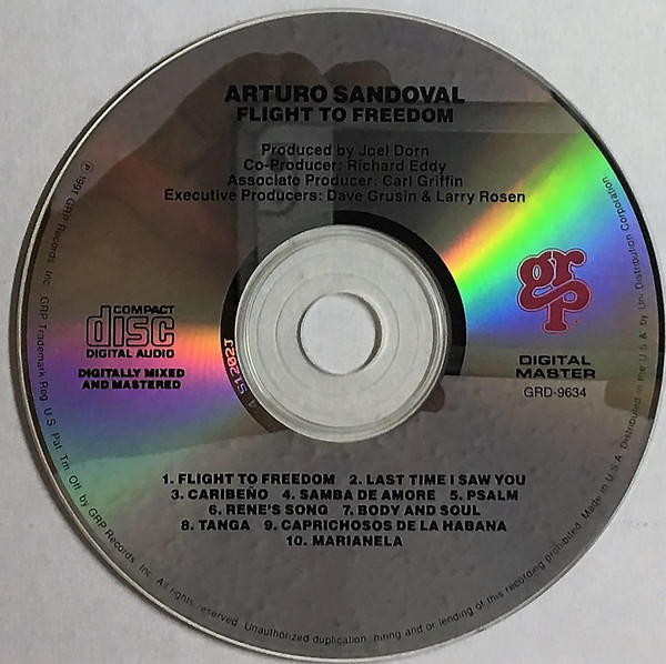 Arturo Sandoval - Flight To Freedom | GRP (GRD-9634) - 2