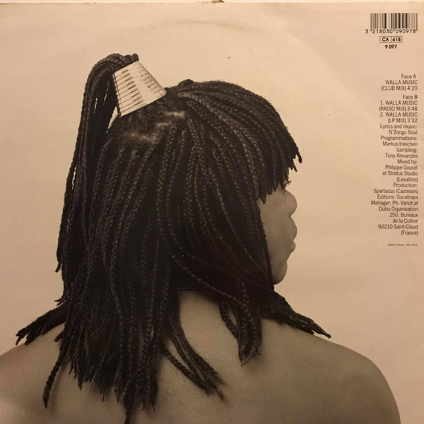 N'Zongo Soul - Walla Music | Carrere (9097) - 2