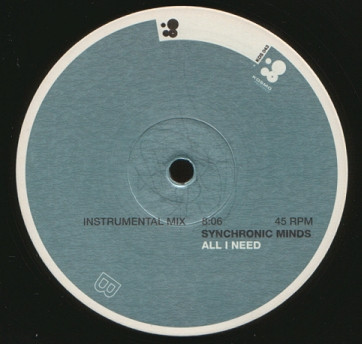 Synchronic Minds - All I Need | Kosmo Records (KOS 043) - 4