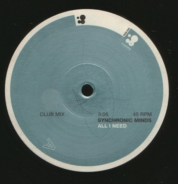 Synchronic Minds - All I Need | Kosmo Records (KOS 043) - 3