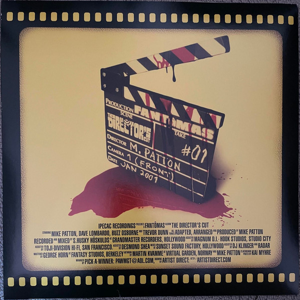 Fantômas - The Director's Cut (Limited Edition - Green Puke Vinyl) [Vinyl] | Ipecac Recordings (IPC272LP) - 4