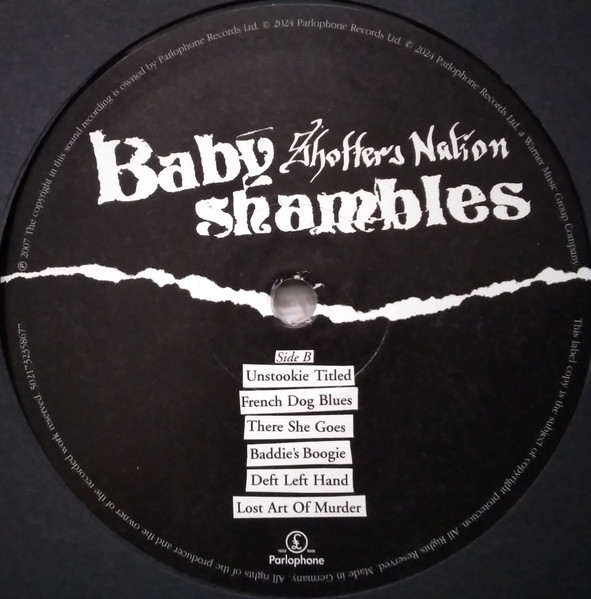 Babyshambles - Shotter's Nation (Limited Edition - Clear Vinyl) [Vinyl] | Parlophone (5021732358677) - 4