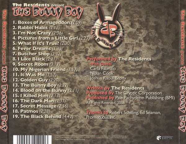 The Residents - The Bunny Boy | Mute (CDSTUMM301) - 2 The Residents - The Bunny Boy | Mute (CDSTUMM301) - 2