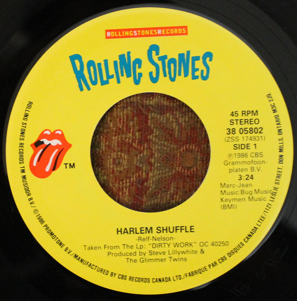 The Rolling Stones - Harlem Shuffle (7") [Vinyl] | Rolling Stones Records (38-05802) - 3