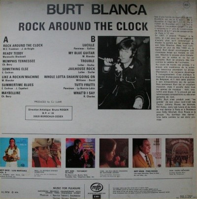 Burt Blanca - Rock Around The Clock | Music For Pleasure (2M046-13219) - 2