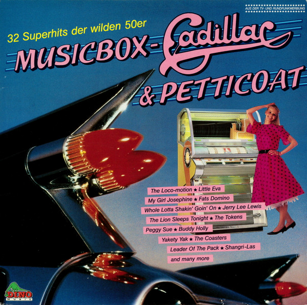 Various - Musicbox, Cadillac & Petticoat (32 Superhits Der Wilden 50er) | Dino Music (LP 1111)
