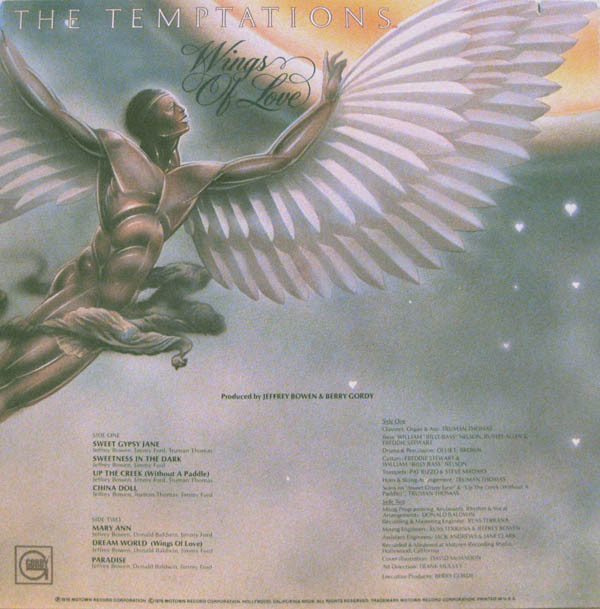 The Temptations - Wings Of Love | Gordy (G6-971S1)