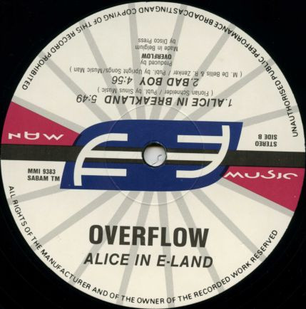 Overflow - Alice In E-Land | Music Man Records (MMI 9383) - 4 Overflow - Alice In E-Land | Music Man Records (MMI 9383) - 4