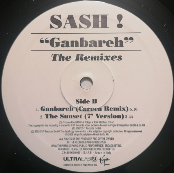 Sash! - Ganbareh (The Remixes) | Virgin (724354660467) - 3