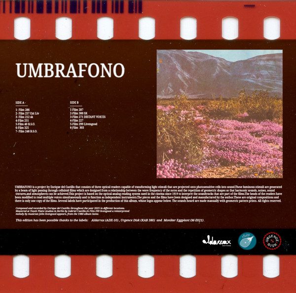 Umbrafono - Second Album | Moniker Eggplant (M+E021) - 2 Umbrafono - Second Album | Moniker Eggplant (M+E021) - 2