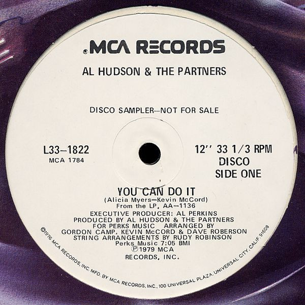 Al Hudson & The Partners - You Can Do It | MCA Records (L33-1822)