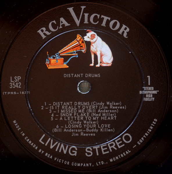 Jim Reeves - Distant Drums | RCA Victor (LSP-3542) - 3 Jim Reeves - Distant Drums | RCA Victor (LSP-3542) - 3