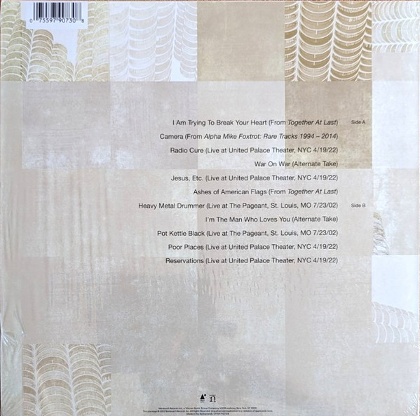 Wilco - Crosseyed Strangers: An Alternate Yankee Hotel Foxtrot | Nonesuch (075597907308) - 3 Wilco - Crosseyed Strangers: An Alternate Yankee Hotel Foxtrot | Nonesuch (075597907308) - 3