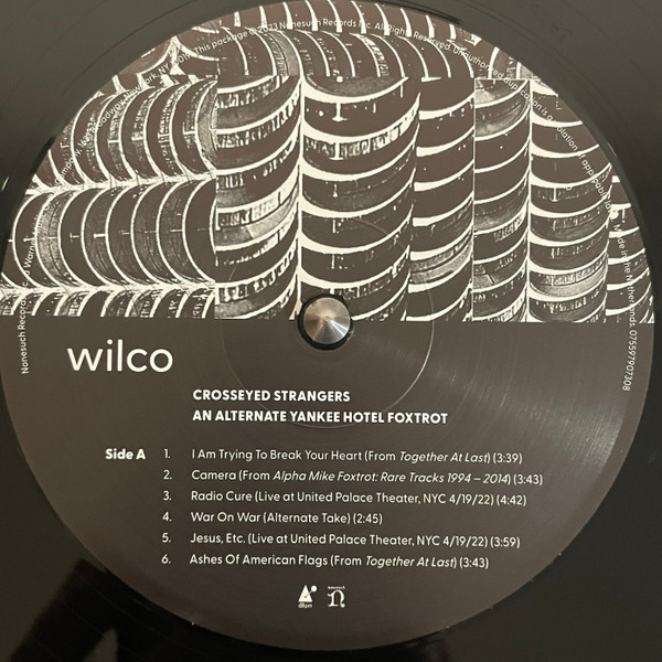 Wilco - Crosseyed Strangers: An Alternate Yankee Hotel Foxtrot | Nonesuch (075597907308) - 4 Wilco - Crosseyed Strangers: An Alternate Yankee Hotel Foxtrot | Nonesuch (075597907308) - 4
