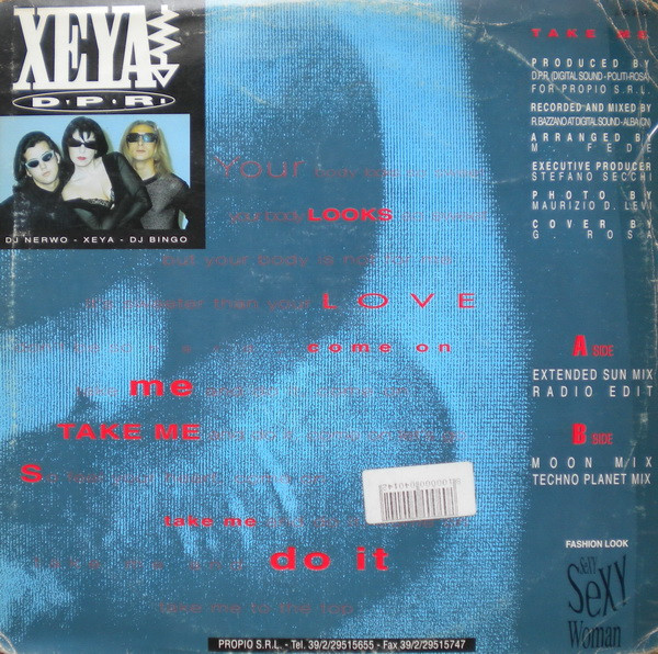 Xeya - Take Me | 'Z'UP (ZPR 3016) - 2 Xeya - Take Me | 'Z'UP (ZPR 3016) - 2