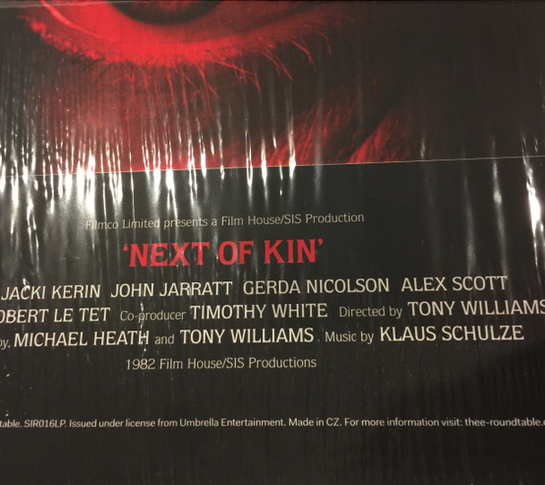Klaus Schulze - Next Of Kin (Music From The Motion Picture Soundtrack) LP | The Roundtable (SIR016LP) - 3