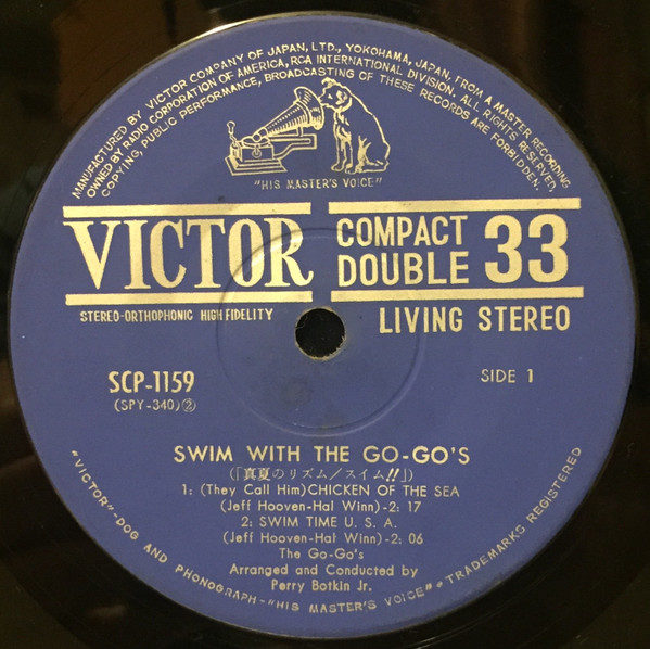 The Go-Go's = The Go-Go's - Swim With The Go-Go's = 真夏のリズム / スイム！ | Victor (SCP-1159) - 3