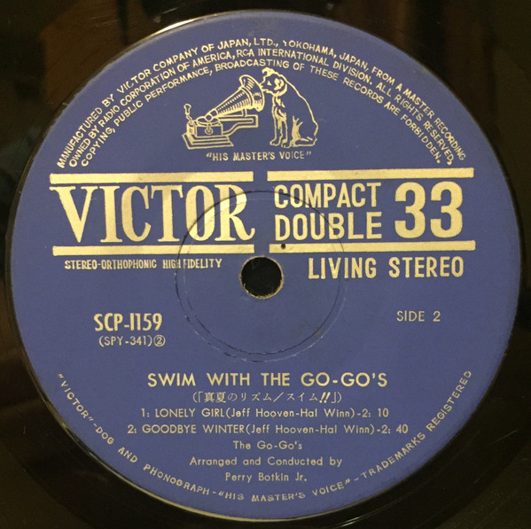 The Go-Go's = The Go-Go's - Swim With The Go-Go's = 真夏のリズム / スイム！ | Victor (SCP-1159) - 4