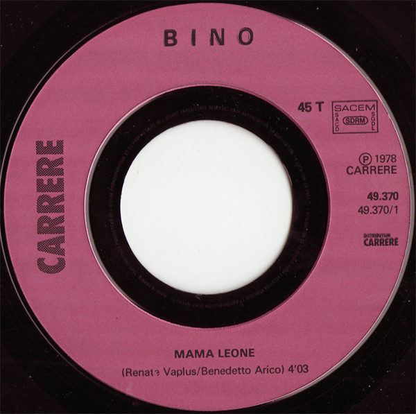 Bino - Mamma Leone | Carrere (49.370) - 3