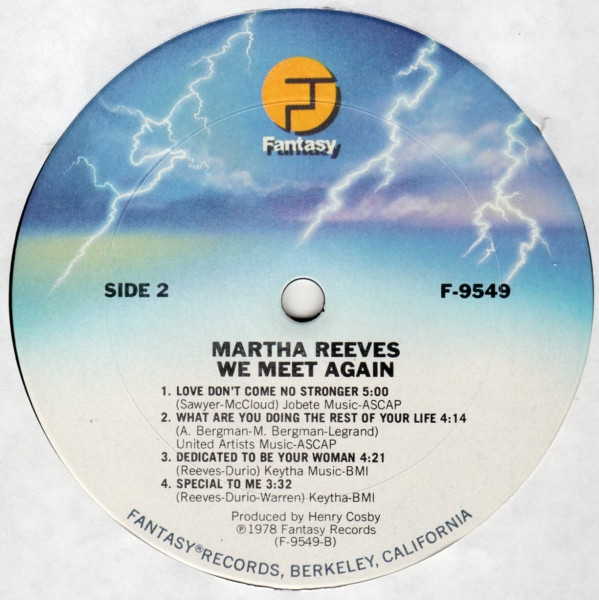 Martha Reeves - We Meet Again | Fantasy (F-9549) - 4