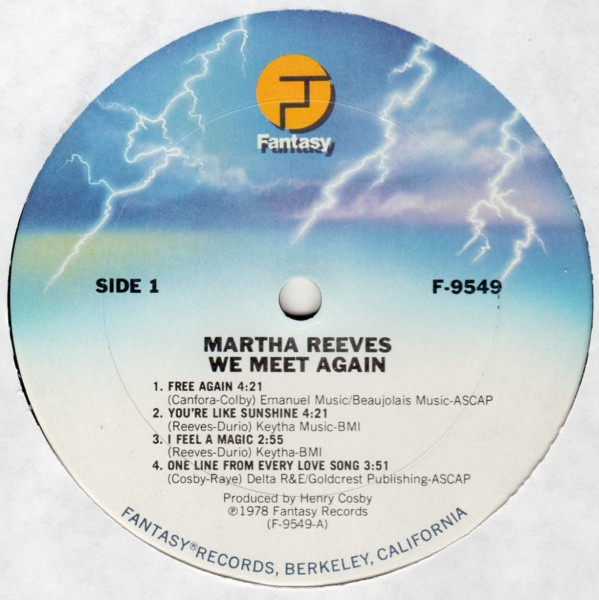 Martha Reeves - We Meet Again | Fantasy (F-9549) - 3
