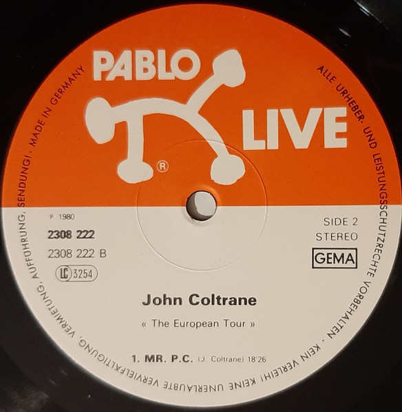 John Coltrane - The European Tour | Pablo Live (2308-222) - 4