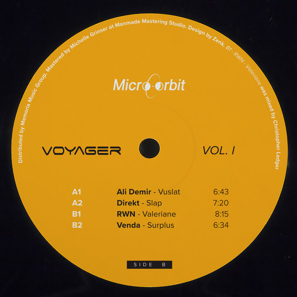 Various - Voyager Series Vol. I | Micro Orbit Records (MCRBV001)