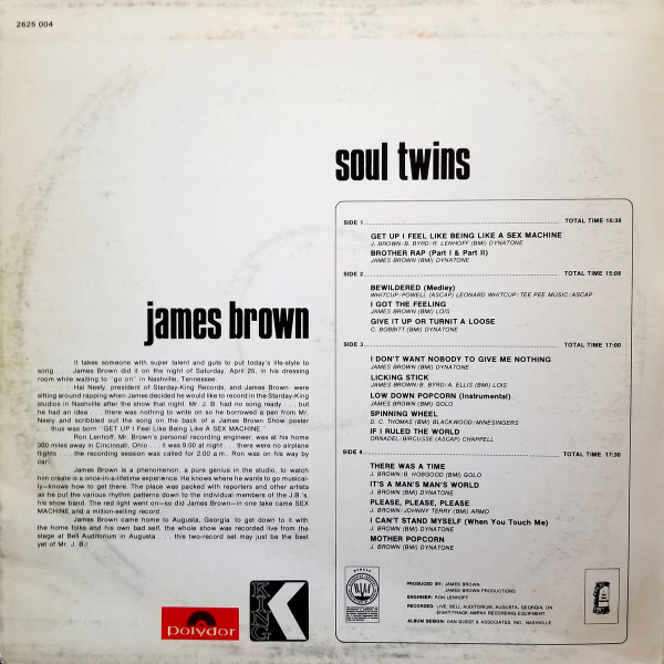 James Brown - Sex Machine | Polydor (2625 004) - 2