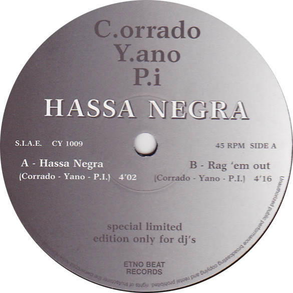 C.Y.P. - Hassa Negra | Etno Beat Records (CY 1009) - main C.Y.P. - Hassa Negra | Etno Beat Records (CY 1009) - main