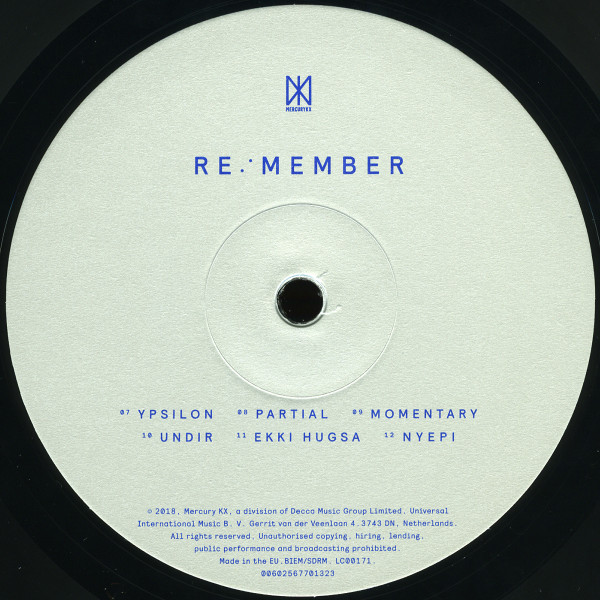 Ólafur Arnalds - Re.·member | Mercury KX (00602567701323) - 2 Ólafur Arnalds - Re.·member | Mercury KX (00602567701323) - 2