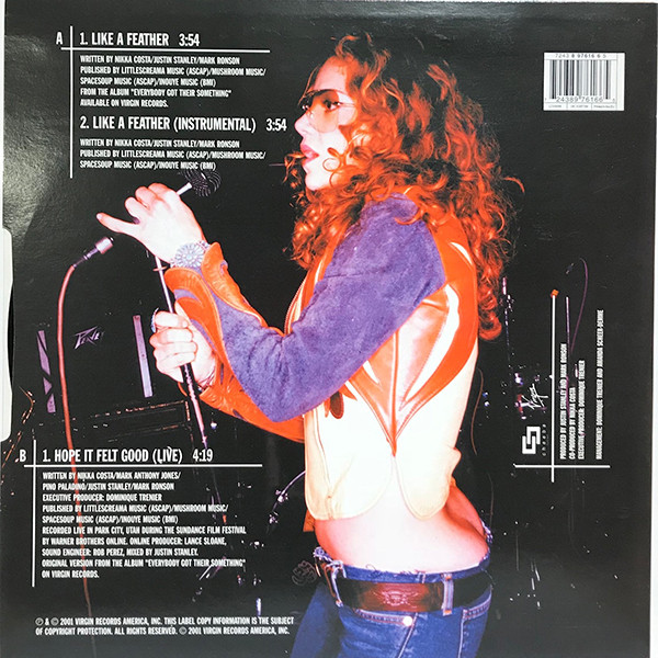Nikka Costa - Like A Feather | Virgin (VUST 199) - 2