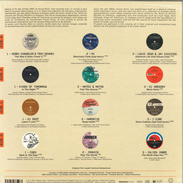 Various - Underground House Gems | Wagram Music (3437596) - 2