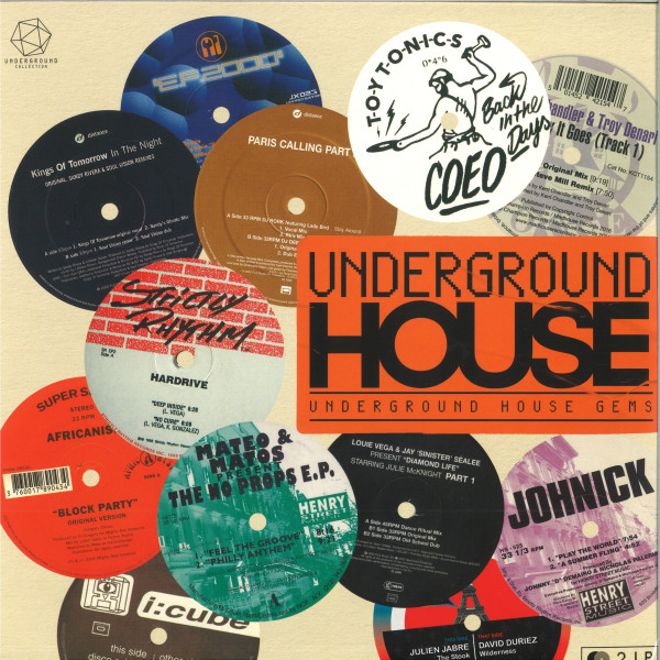 Various - Underground House Gems | Wagram Music (3437596) - main