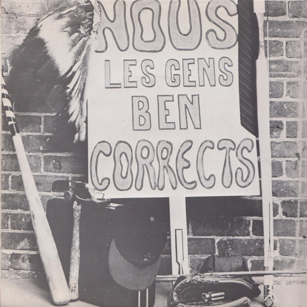 Les Sinners - Les Gens "Ben Correct" | Les Disques Campus (CS 6013) - 2