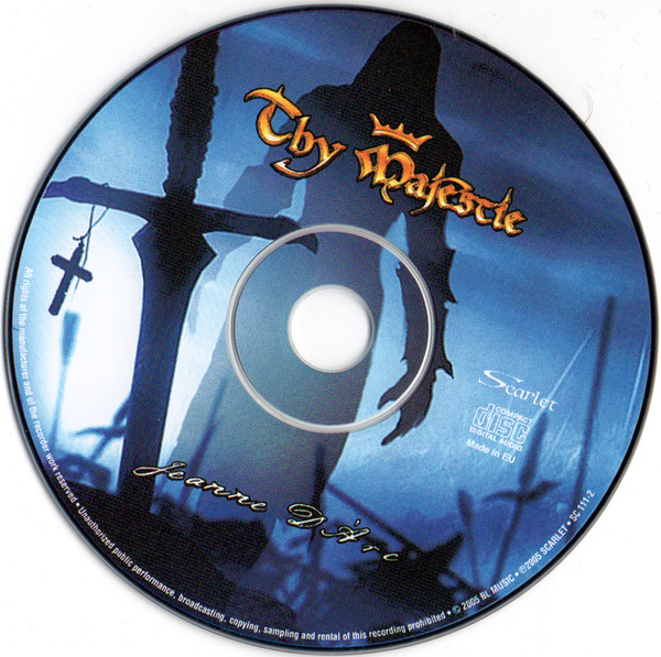 Thy Majestie - Jeanne D'Arc CD | Scarlet (SC 111-2) - 3