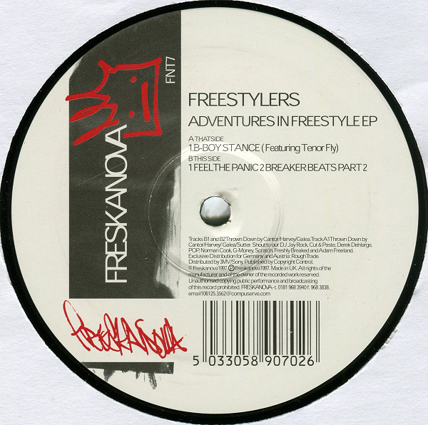 Freestylers - Adventures In Freestyle EP | Freskanova (FNT7) - main