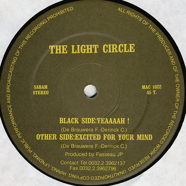The Light Circle - Yeaaaah! | Mackenzie Records (MAC 1022) - 2