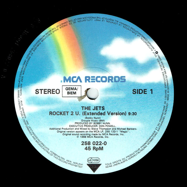 The Jets - Rocket 2 U | MCA Records (258 022-0) - 3 The Jets - Rocket 2 U | MCA Records (258 022-0) - 3
