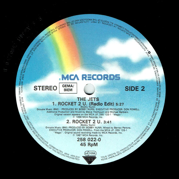 The Jets - Rocket 2 U | MCA Records (258 022-0) - 4 The Jets - Rocket 2 U | MCA Records (258 022-0) - 4