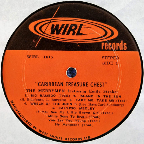 The Merrymen Featuring Emile Straker - Caribbean Treasure Chest [Vinyl] | WIRL (WIRL 1015) - 3