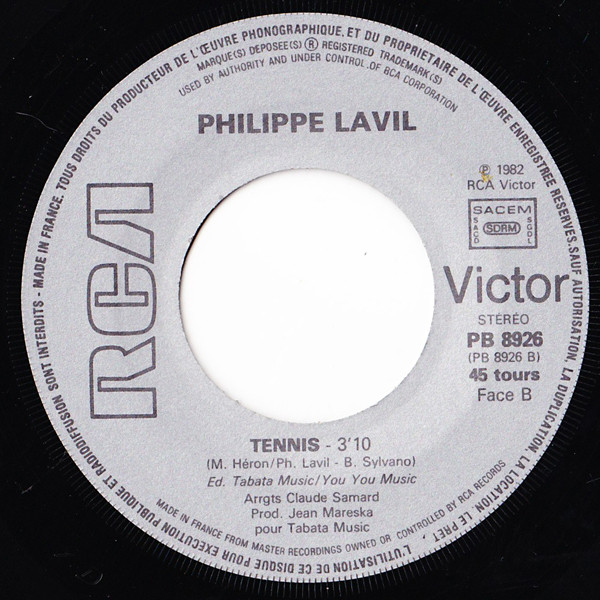 Philippe Lavil - Il Tape Sur Des Bambous | RCA Victor (PB 8926) - 3