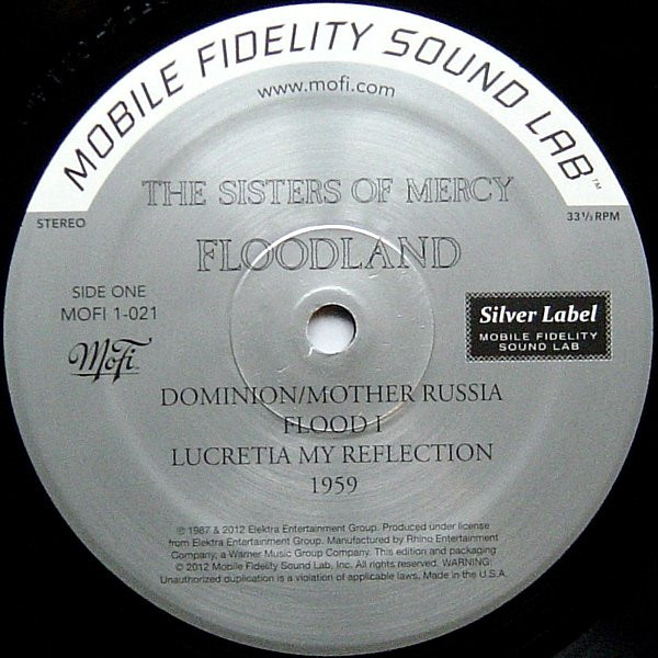 The Sisters Of Mercy - Floodland | Mobile Fidelity Sound Lab (MOFI 1-021) - 3
